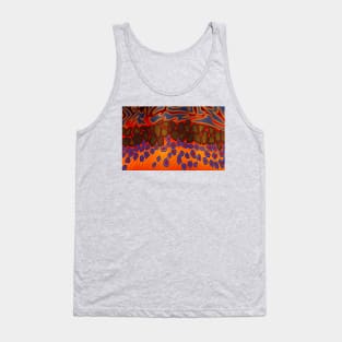 Brook Trout Camo Texture Tank Top